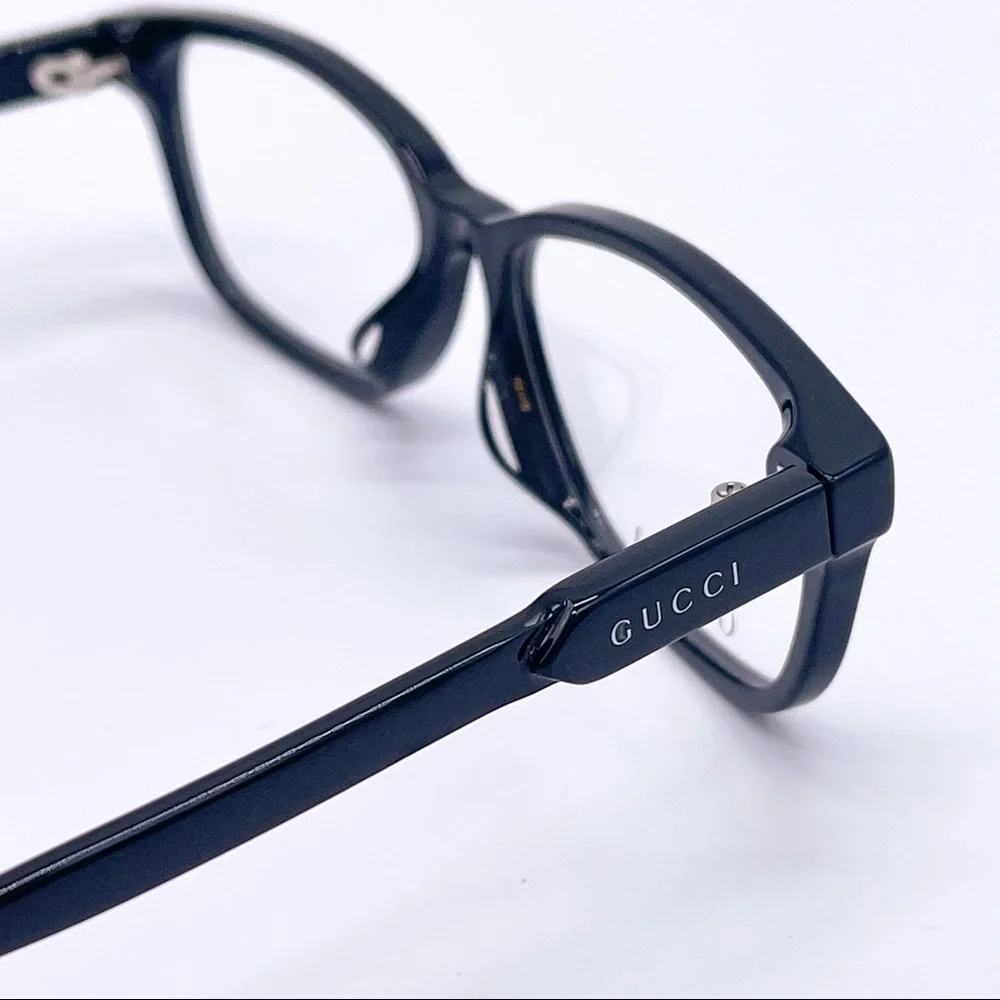 NEW EYEGLASSES GUCCI GG0493OA 001 BLACK EYEWEAR GUCCI